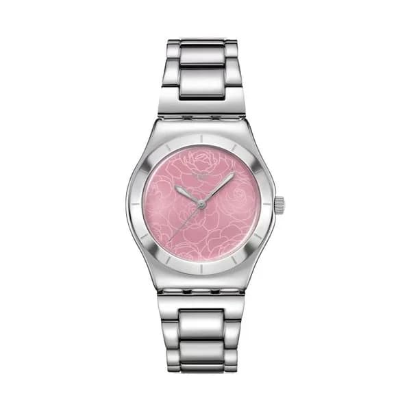 Swatch Montre Swatch Collection Petal Charm en Acier Argenté