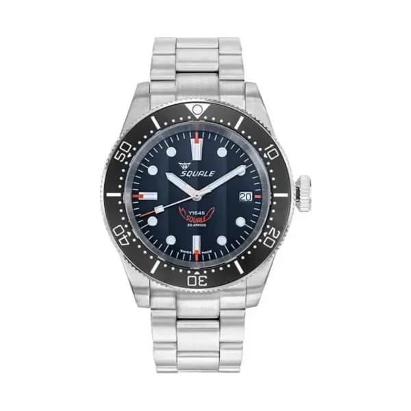 Squale Montre 1545 Black Bracelet 1545BKBKC.AC