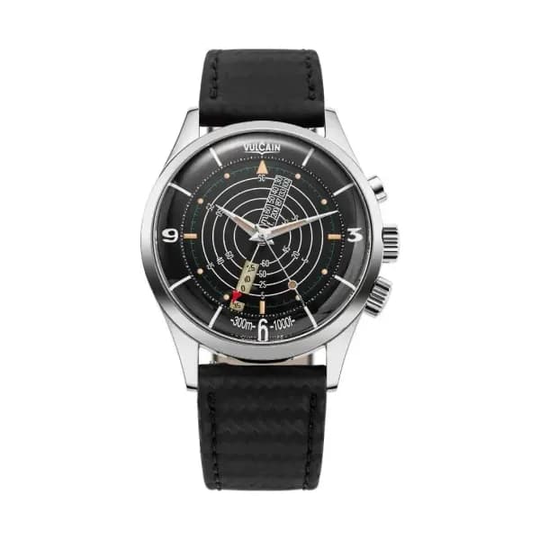 Vulcain Nautical Black Beige Patina