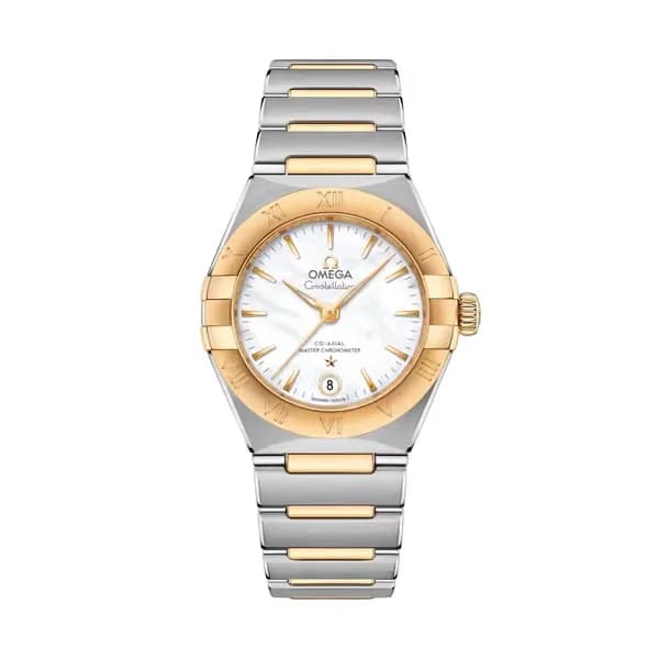 Omega Constellation 29 mm, acier - or jaune sur acier - or jaune