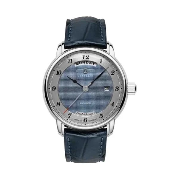 Zeppelin Montre Zeppelin Friedrichshafen Auto Automatique Cadran Bleu - 85623
