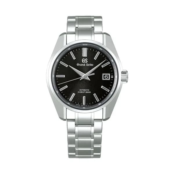 Grand Seiko Montre Grand Seiko Heritage 44GS Hi-Beat 36000 Ever-Brillant Steel "Mt Iwate" cadran noir bracelet acier 40 mm