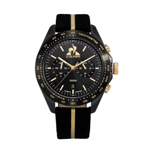 Le Coq Sportif Montre le Coq Sportif Collection Coq d'Or en Nylon Noir