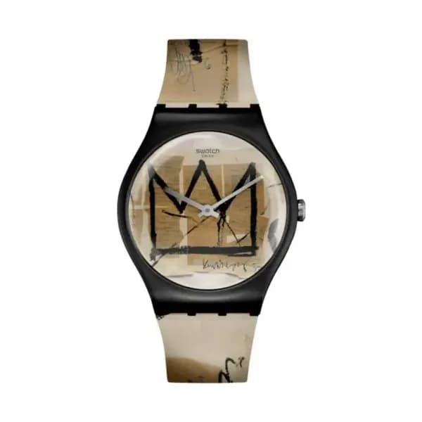 Swatch Montre Untitled By Jean-Michel Basquiat SUOZ355