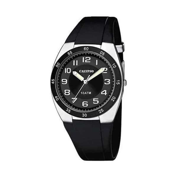 Calypso Montre Calypso en Silicone Noir