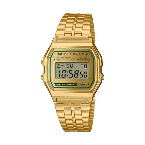 Casio Montre Casio Collection Original Vintage en Acier et PVD Doré