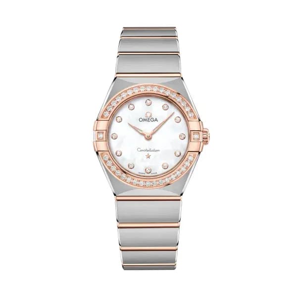 Omega Constellation 28 mm, acier - or « Sedna™ » sur acier - or « Sedna™ »
