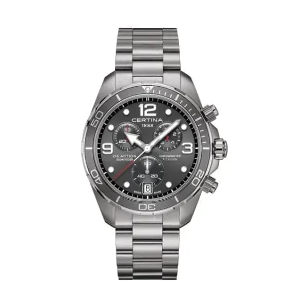 Certina Montre Certina DS Action Chronograph Quartz Cadran Gris