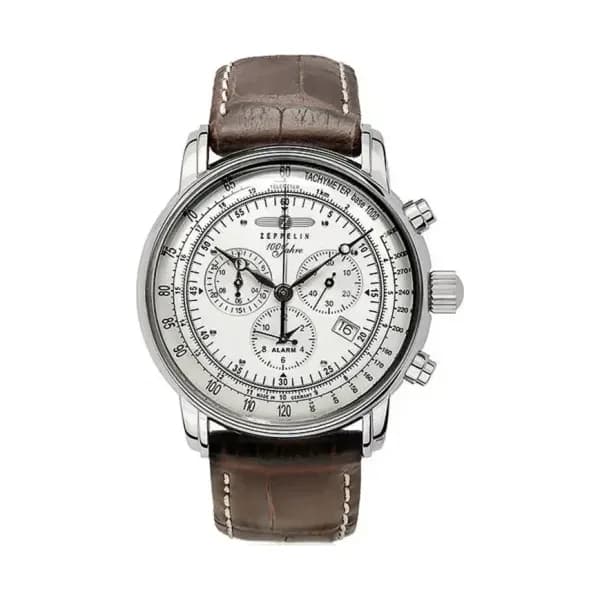 Zeppelin Montre 100 Jahre Zeppelin Chronograph Alarm 7680-1