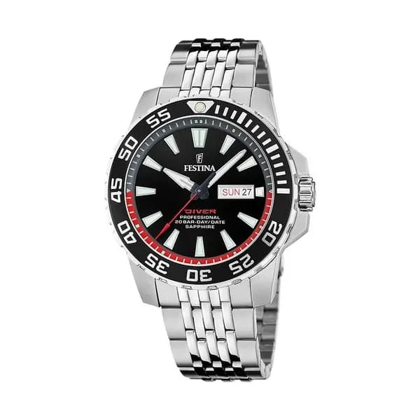 Festina Montre Festina Collection Diver en Acier Argenté