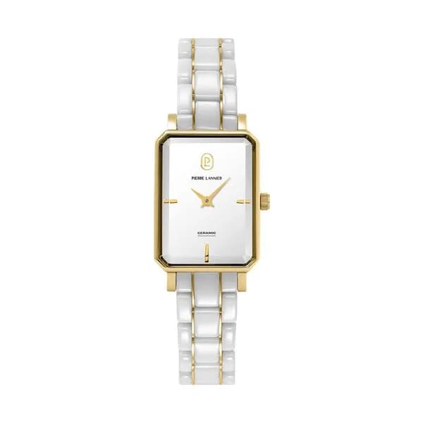 Pierre Lannier Montre Pierre Lannier Collection Ariane en Céramique Blanc