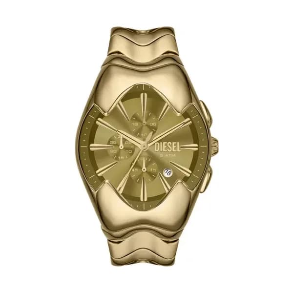 Diesel Montre quartz Homme Mercurial Doré
