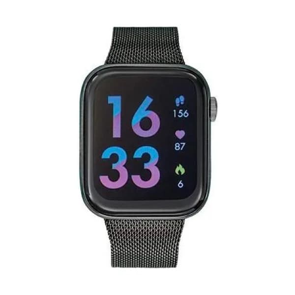 Tekday Montre Connectée Tekday en Acier et PVD Gunmétal