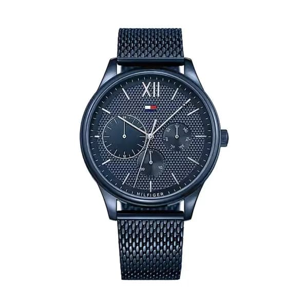 Tommy Hilfiger Montre Homme TOMMY HILFIGER en Acier Bleu Etanche