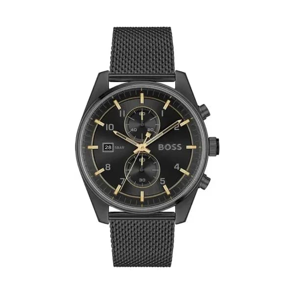 Hugo Boss Montre Boss Skytraveller Noir