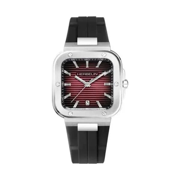 Michel Herbelin Montre Herbelin Cap Camarat Square Homme Quartz Plongée - 12246A18CA