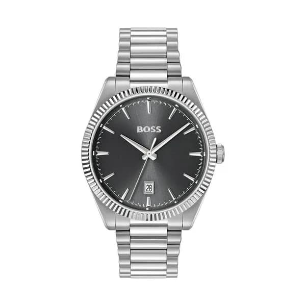 Hugo Boss Montre Boss Collection Chesswick en Acier Argenté