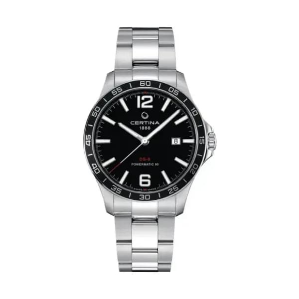 Certina Montre Certina DS-8 Powermatic 80 40.5mm Automatique Cadran Noir