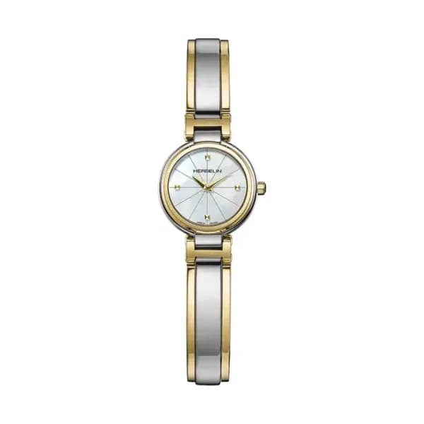 Michel Herbelin Montre Lady H Bicolore 17312BMT1N19