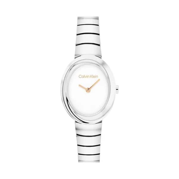 Calvin Klein Montre Calvin Klein Collection Twisted en Acier Argenté