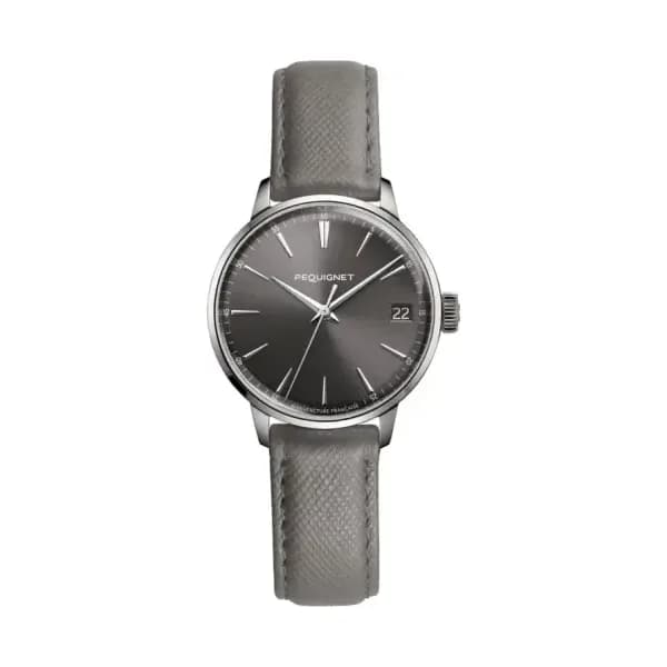 Pequignet Montre Attitude Douce France Gris Estuaire 9064343 CGR