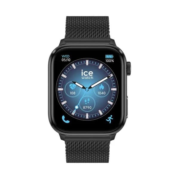 Ice Watch Montre Connectée Ice Watch Collection Ice Smart en Métal Noir