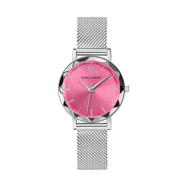 Pierre Lannier Montre Pierre Lannier Collection Multiples en Acier Argenté