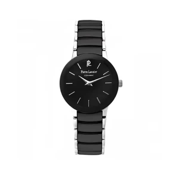 Pierre Lannier Montre Analogique Femme Pierre Lannier Céramique Noir 006K938 - Cleor