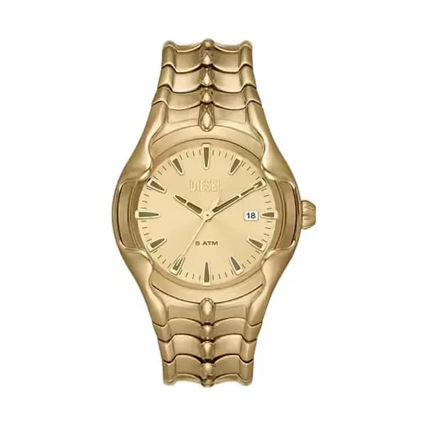 Diesel Montre Quartz Homme Diesel Acier Jaune DZ2186