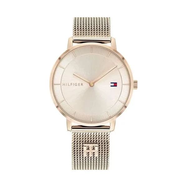 Tommy Hilfiger Montre Tommy Hilfiger en Acier Doré Rose