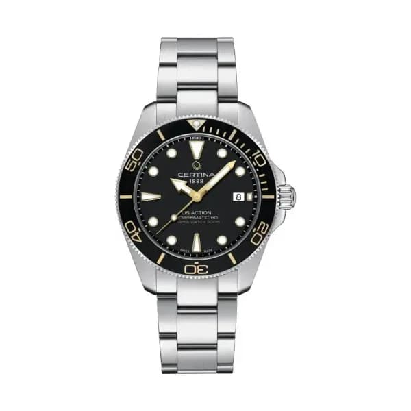 Certina Montre automatique Homme DS action Noir