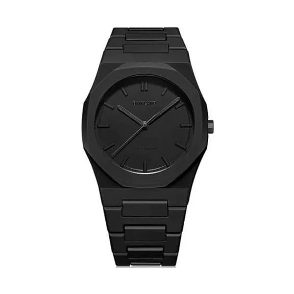D1 Milano Montre D1 Milano Polycarbon Shadow Quartz - 40,5 mm- Cadran Noir - PCBJ10