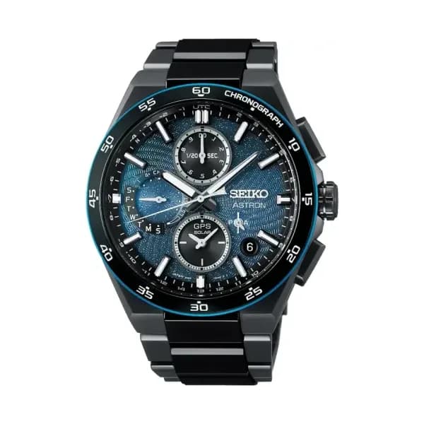 Seiko Montre Astron Gps Solar Ceramique Spiral Galaxy Edition limitée SSH187J1
