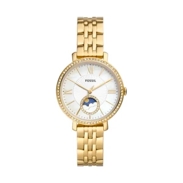 Fossil Montre Fossil Collection Jacqueline en Acier et PVD Doré