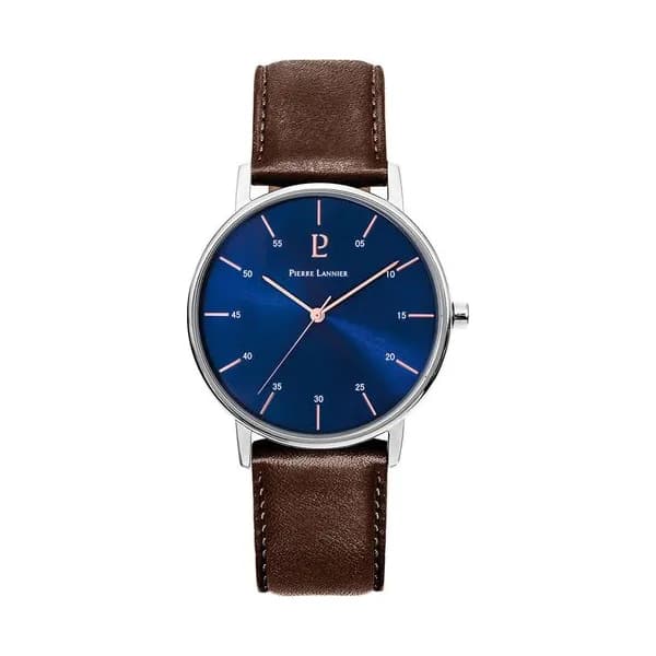 Pierre Lannier Montre Pierre Lannier en Cuir Marron