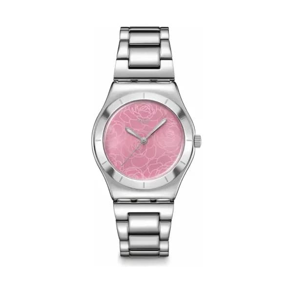 Swatch Montre quartz Femme Blossom time Rose