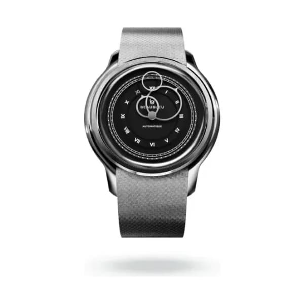 Beaubleu Montre Beaubleu la Pièce n°1 Graphite Bracelet Acier