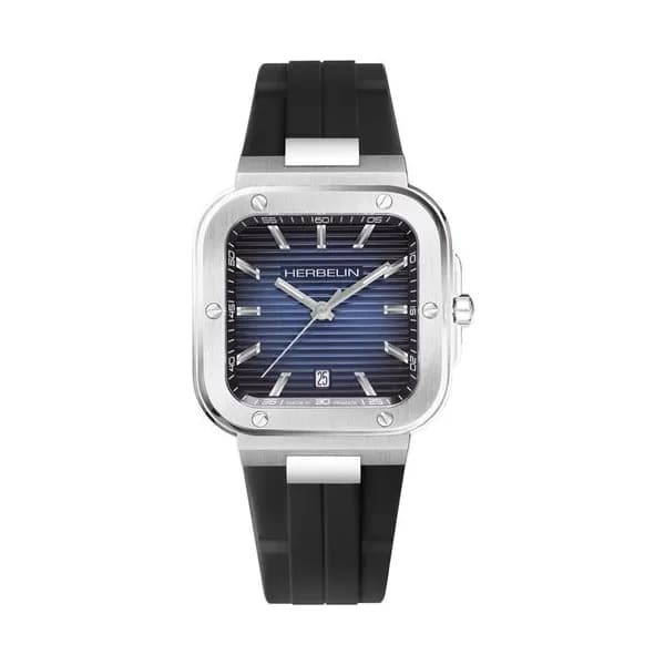Michel Herbelin Montre Herbelin Cap Camarat Square Homme Quartz Plongée - 12246A15CA