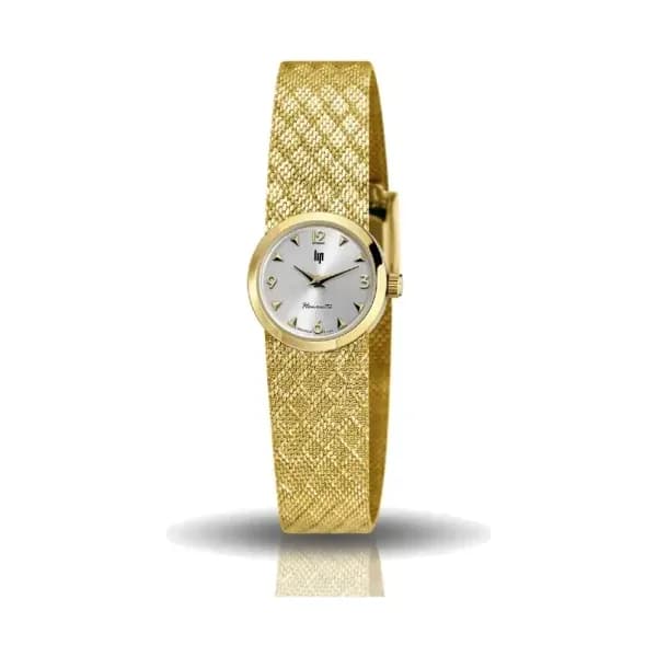 Lip Montre Lip Henriette 671451- Femme - cadran - 22 mm - acier doré 316 L poli
