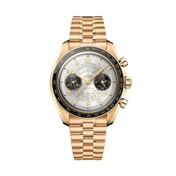 Omega Speedmaster 43 mm, or Moonshine™ sur or Moonshine™