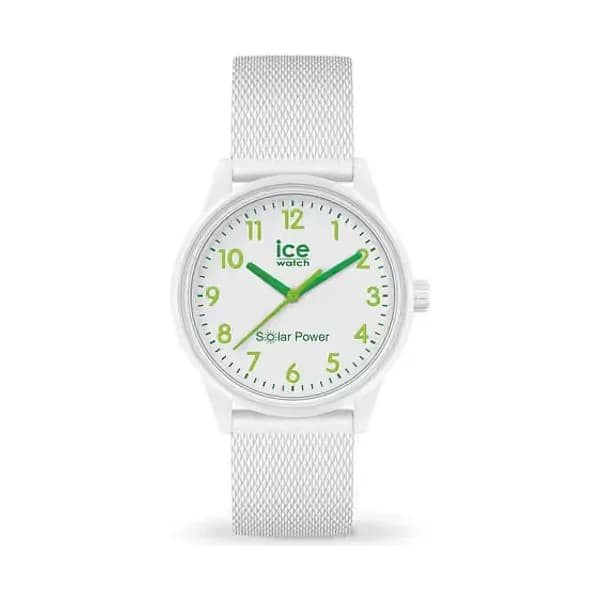 Ice Watch Montre ICE-WATCH ICE SOLAR POWER en Silicone Blanc