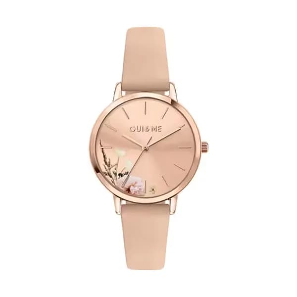 Oui & Me Montre Femme OUI&ME en Cuir Beige