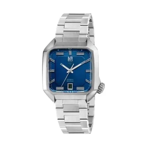 March LA.B Montre March LA.B AM2 Automatique Navy Acier Brossé 3 Maillons