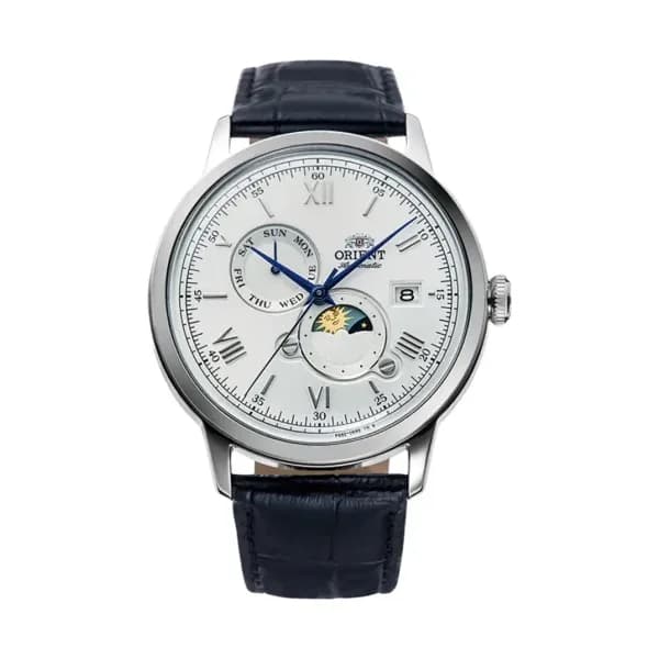 Orient Montre automatique Homme Sun & moon Blanc