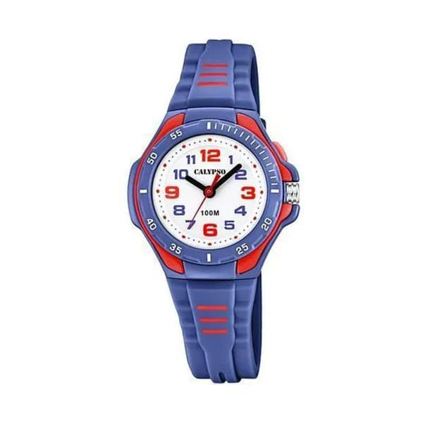 Calypso Montre Calypso en Résine Bleu