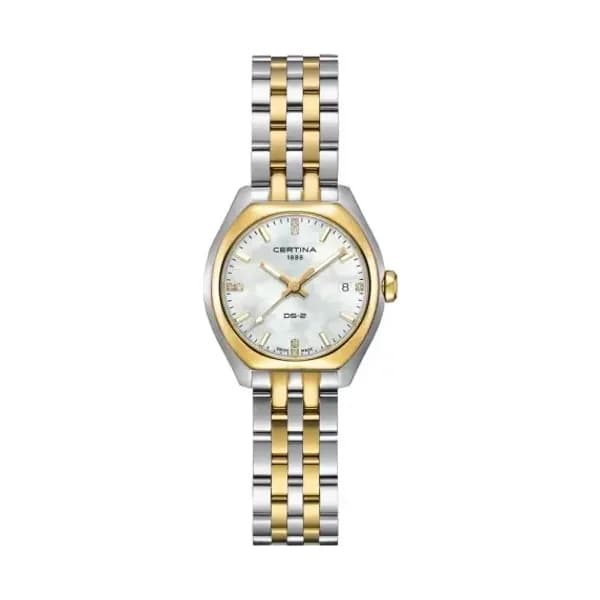 Certina Montre Certina DS-2 Lady Cadran Nacre Bracelet Acier inoxydable PVD
