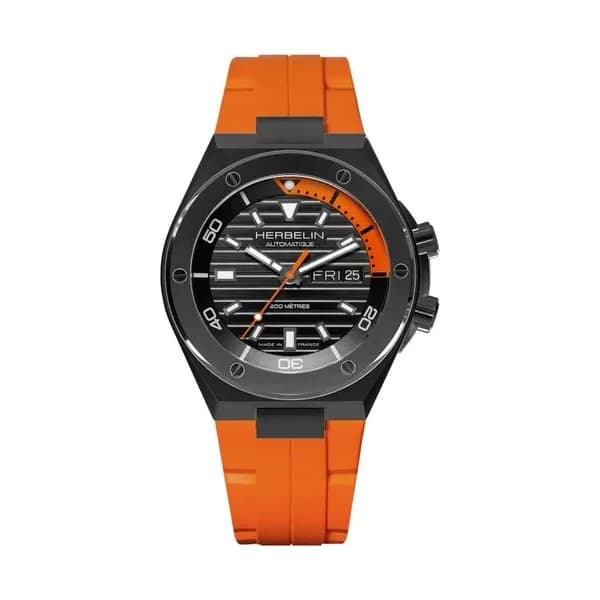 Michel Herbelin Montre Herbelin Cap Camarat Diver Automatic Homme Automatique Plongée - 1745N14CMD
