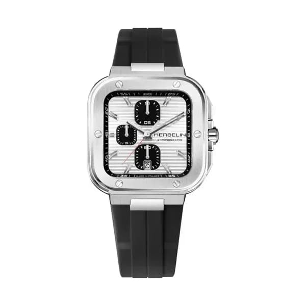 Michel Herbelin Montre Herbelin Cap Camarat Square Chronograph Homme Quartz Plongée - 35646A42CA