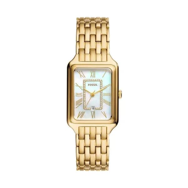 Fossil Montre Fossil Collection Raquel en Acier et PVD Doré