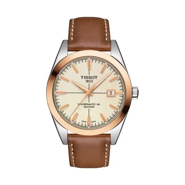 Tissot Tissot Gentleman Gold bezel 40mm